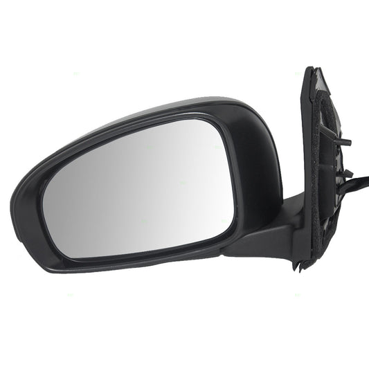 Brock Replacement Drivers Power Side View Mirror with Signal Compatible with 2012-2015 iQ 87940-74080