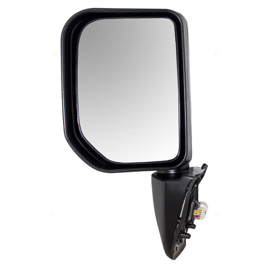 Brock Replacement Drivers Power Side View Mirror with Lamp Compatible with 07-14 FJ Cruiser 87940-35A10