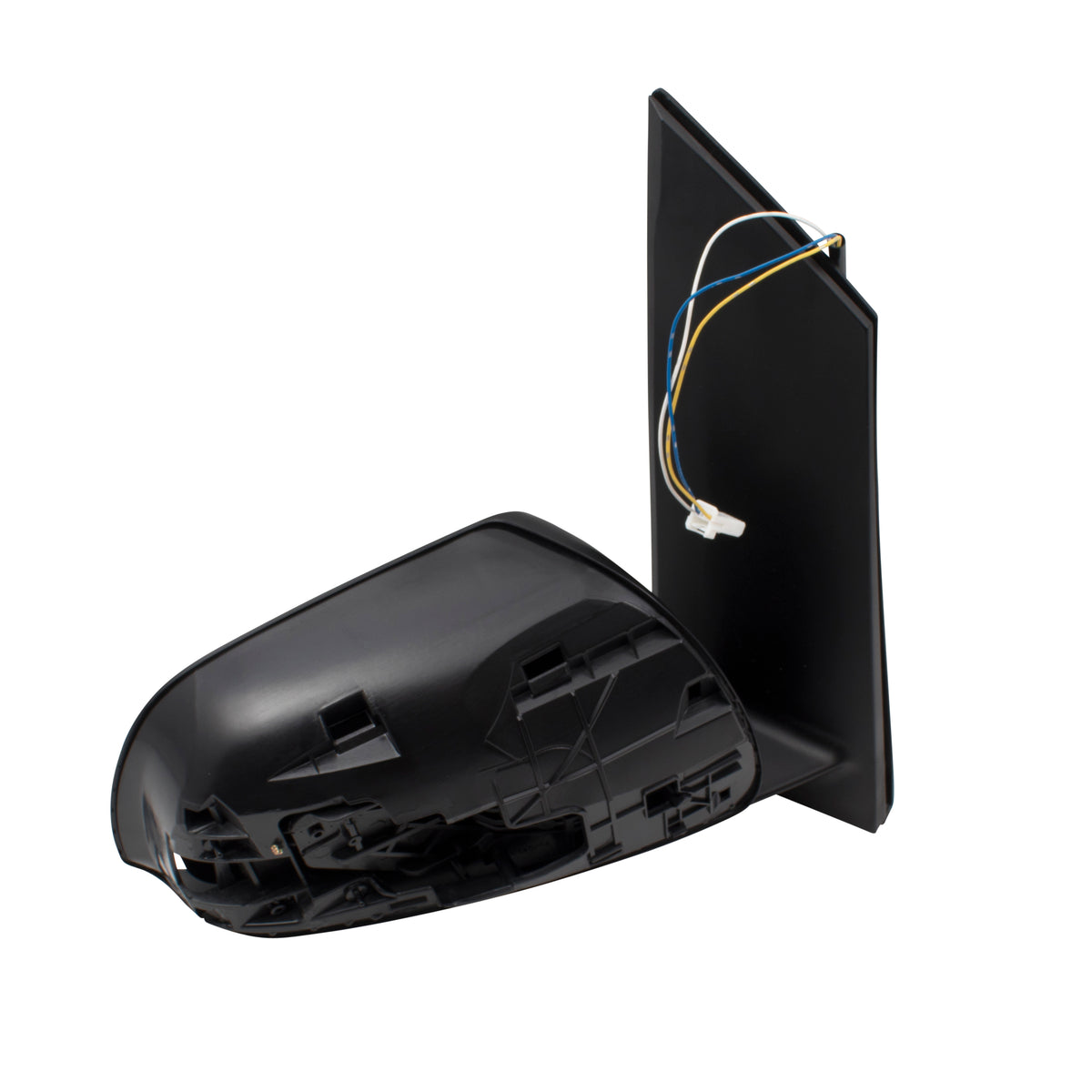 Brock Replacement Passengers Power Side View Mirror Spotter Glass Right Compatible with 2015-2018 Sienna Van 8791008140 TO1321338