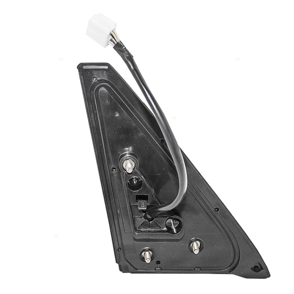 Brock Replacement Drivers Power Side View Mirror Heated Signal Puddle Lamp Compatible with 2010-2013 4Runner SUV 87940-35A31