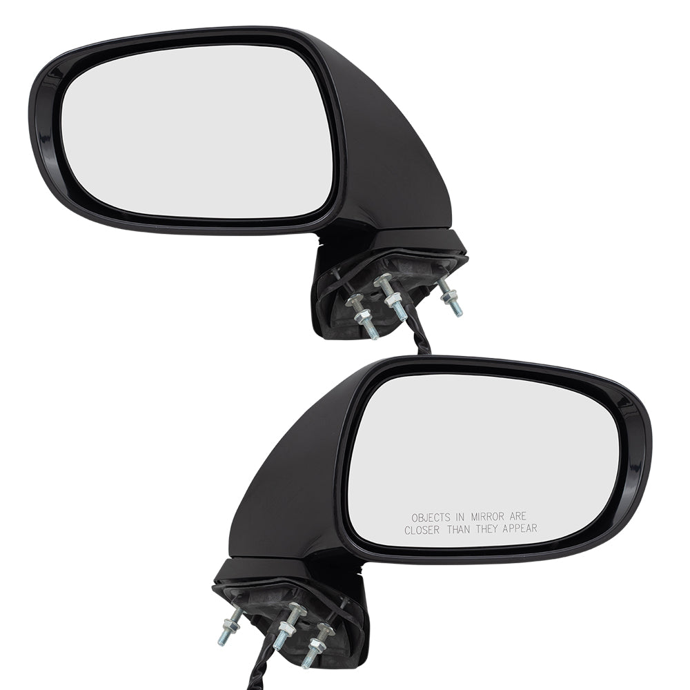 Brock Replacement Pair Power Folding Mirrors Heated Compatible with LS460 LS600h
