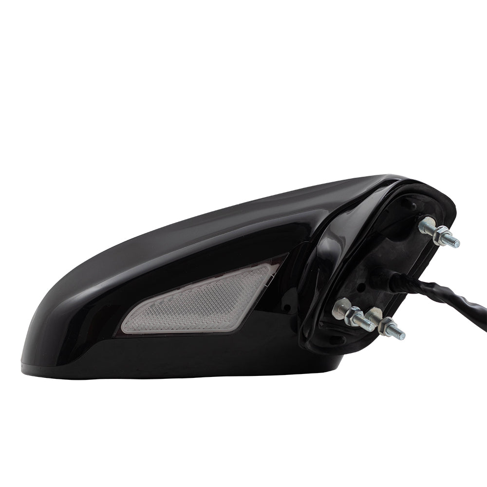 Brock Replacement Pair Power Folding Mirrors Heated Compatible with LS460 LS600h