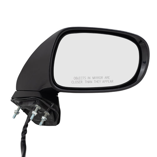 Brock Replacement Passenger Power Folding Mirror Heated Compatible with LS460 LS600h