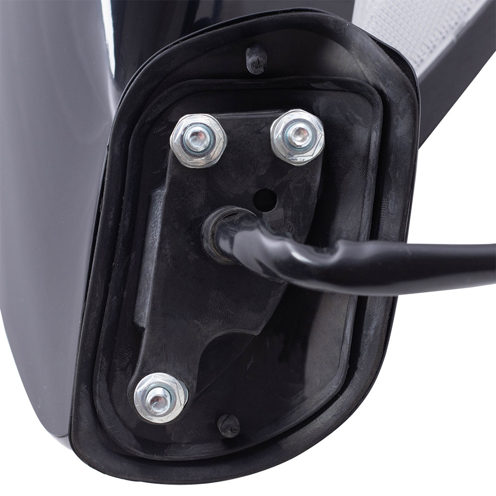 Brock Replacement Passenger Power Folding Mirror Heated Compatible with LS460 LS600h
