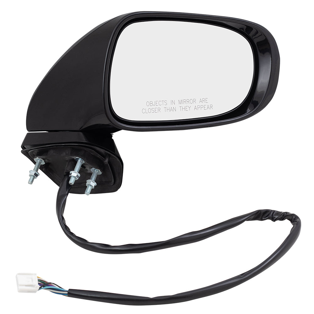 Brock Replacement Passenger Power Folding Mirror Heated Signal Compatible with LS460 LS600h