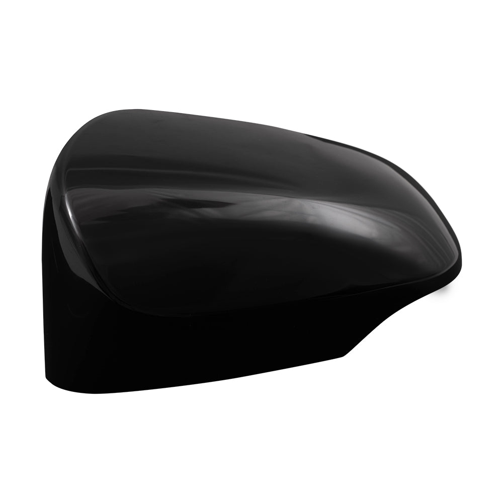 Brock Aftermarket Replacement Part Driver Side Mirror Cover Paint to Match Black with Signal Compatible with 2014-2019 Toyota Corolla