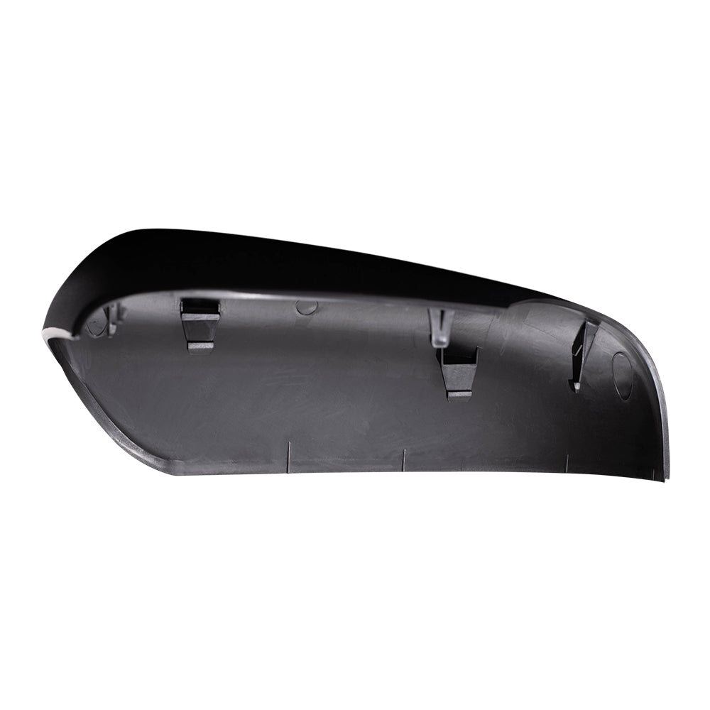 Brock Aftermarket Replacement Part Driver Side Mirror Cover Paint to Match Black with Signal Compatible with 2014-2019 Toyota Corolla