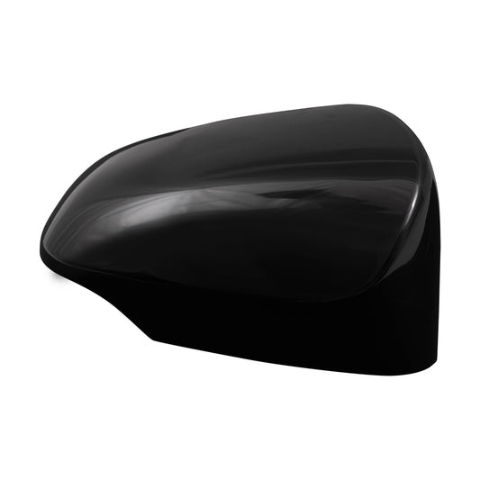 Brock Aftermarket Replacement Part Passenger Side Mirror Cover Paint to Match Black with Signal Compatible with 2014-2019 Toyota Corolla