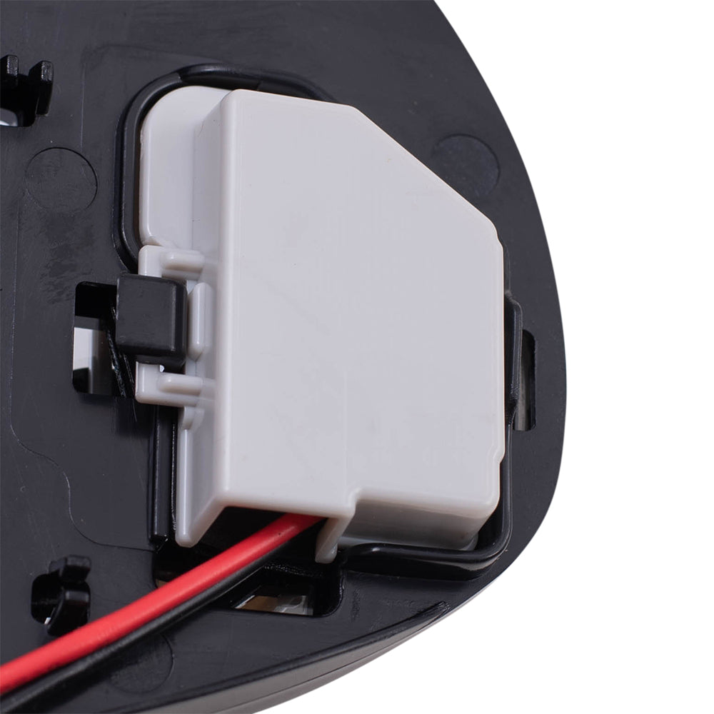 Brock Replacement Driver Side Mirror Glass and Base with Heat and Blind Spot Detection Compatible with 2012-2014 Camry & 2012 Camry Hybrid