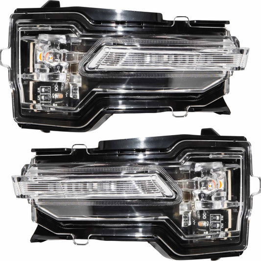 Door Mirror Turn Signal Light Set Driver Side Left Passenger Side Right for 2022-2025 Lexus NX 2023-2025 Lexus RX 2023-2024 Lexus RZ 450e 2024-2025 Lexus TX 350