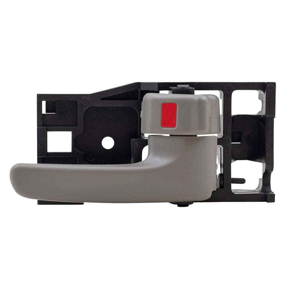 AUTOANDART Brock Replacement Passengers Inside Interior Door Handle Gray Compatible with Pickup Truck 69205-0C030-B1