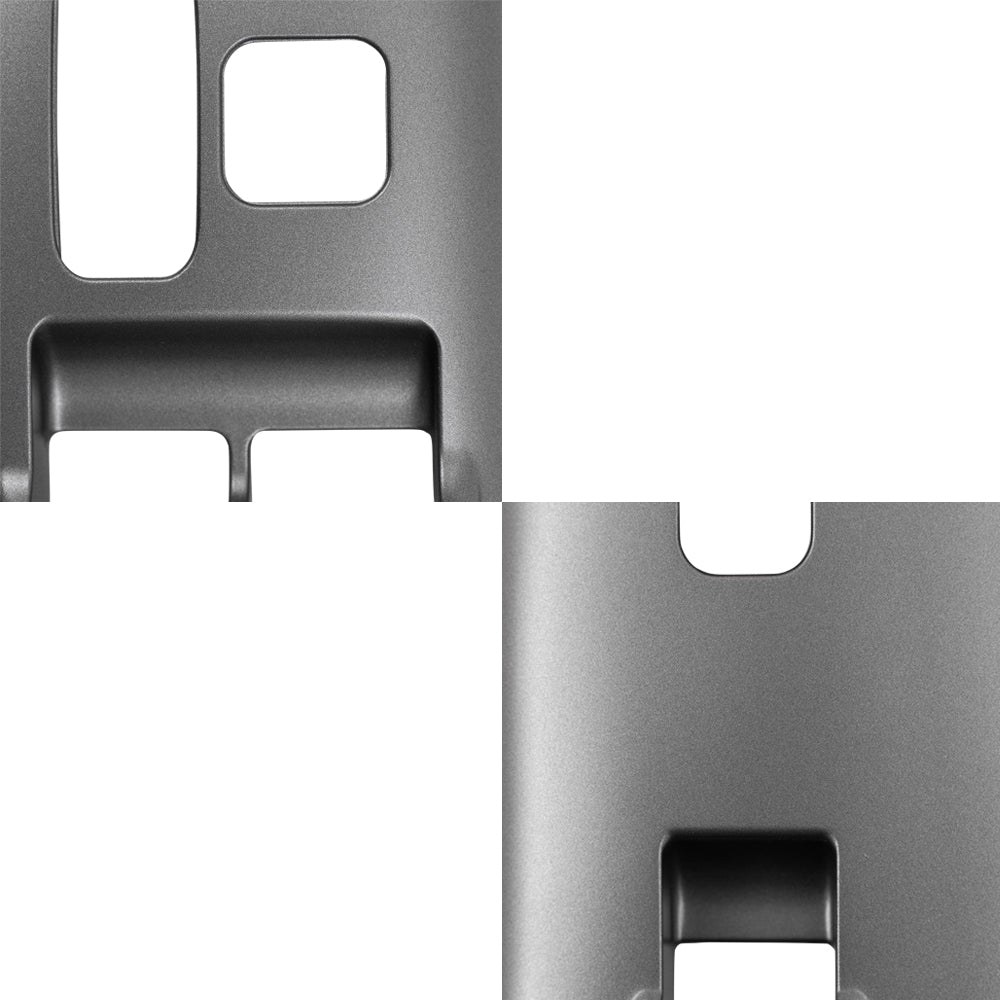 Brock Replacement Pair Front Power Window Switch Bezels Silver Compatible with 03-08 Matrix