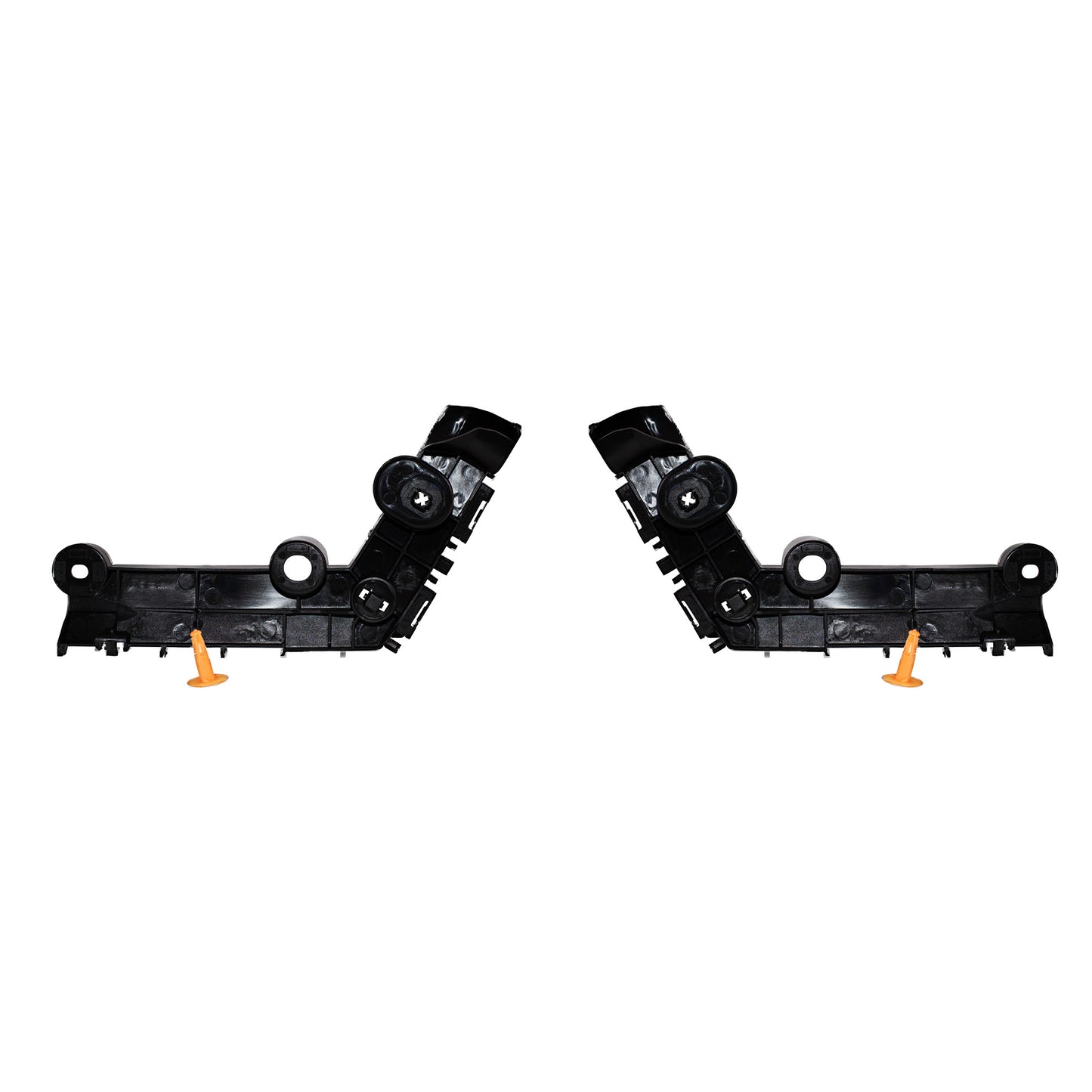 Bumper Cover Support Retainer Bracket Set Front Driver Side Left Passenger Side Right For 2019-2022 Toyota Avalon 2019-2022 Toyota Avalon Hybrid