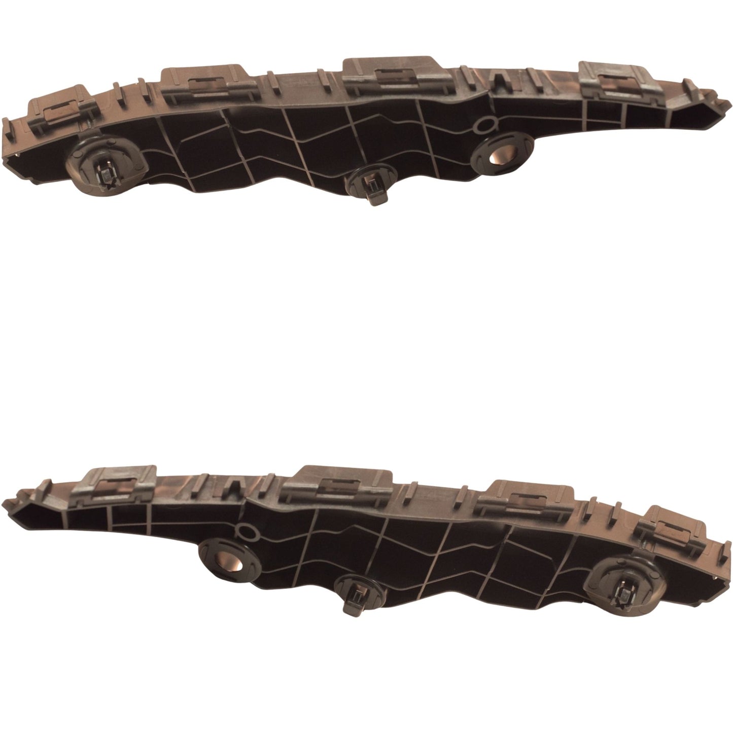 Bumper Cover Support Stay Bracket Set Front Driver Side Left Passenger Side Right for 2021-2025 Toyota Sienna