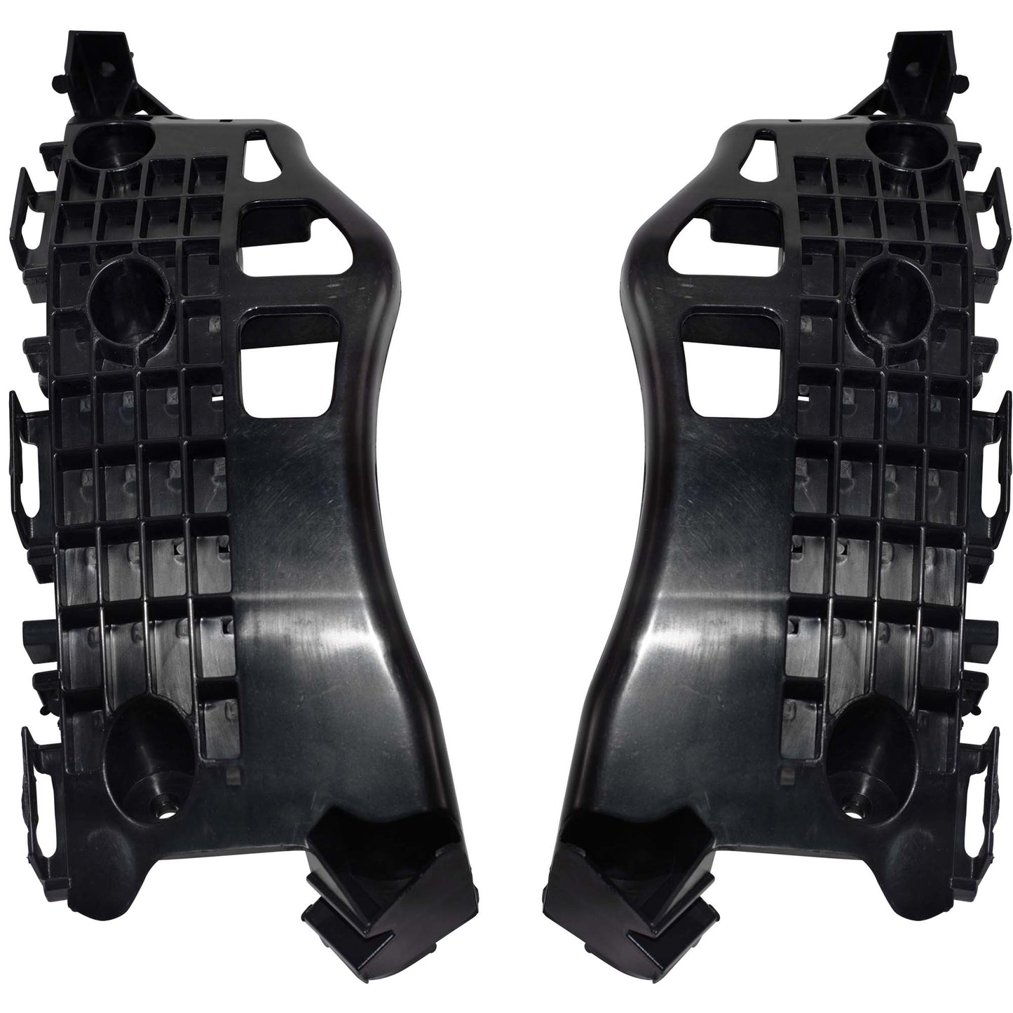 Bumper Cover Side Support Retainer Bracket Set Front Upper Driver Side Left Passenger Side Right for 2018-2022 Toyota C-HR Turkey Built