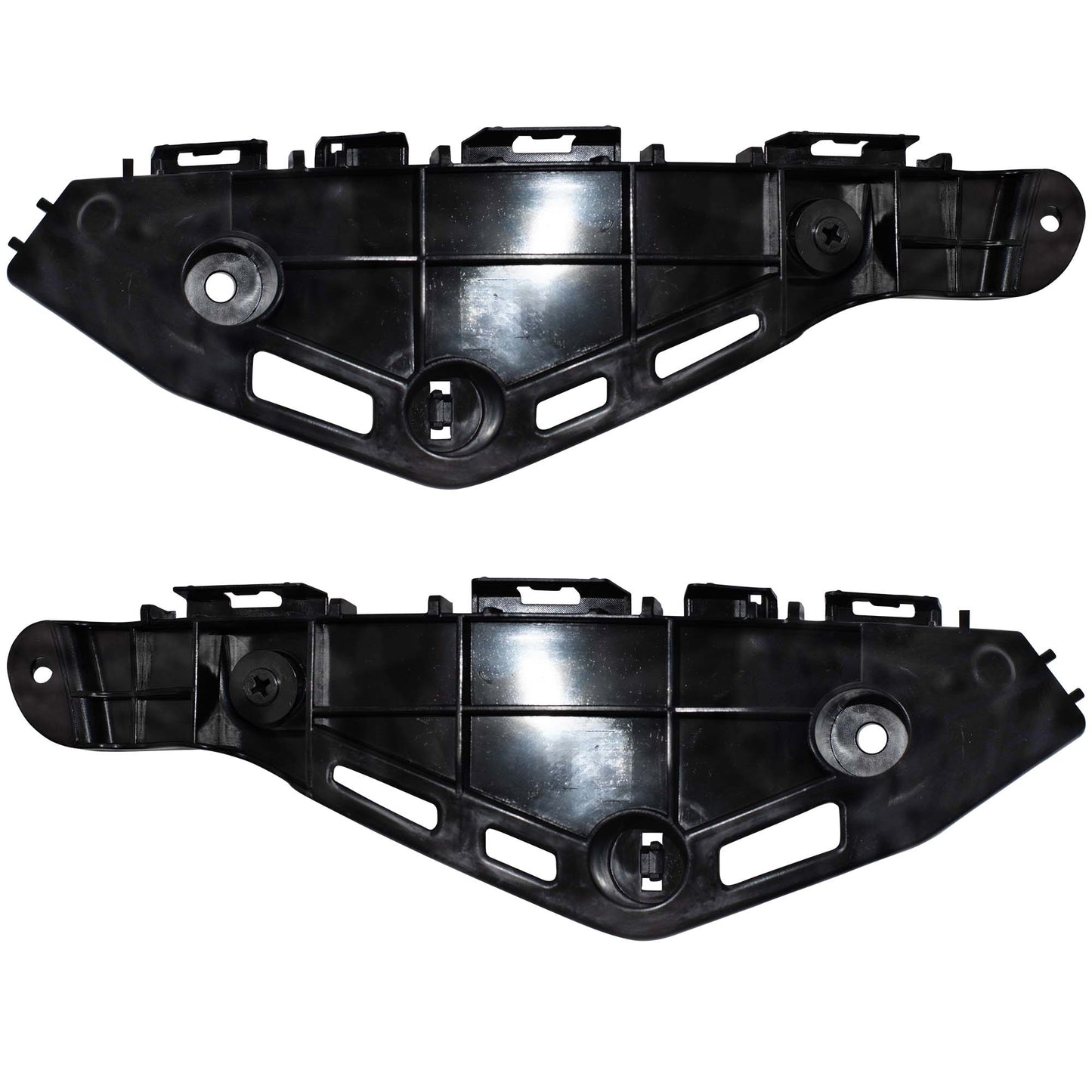 Bumper Cover Retainer Bracket Set Front Driver Side Left Passenger Side Right for 2016-2022 Lexus RX 450h 2016-2022 Lexus RX 350 2018-2022 Lexus RX 350L