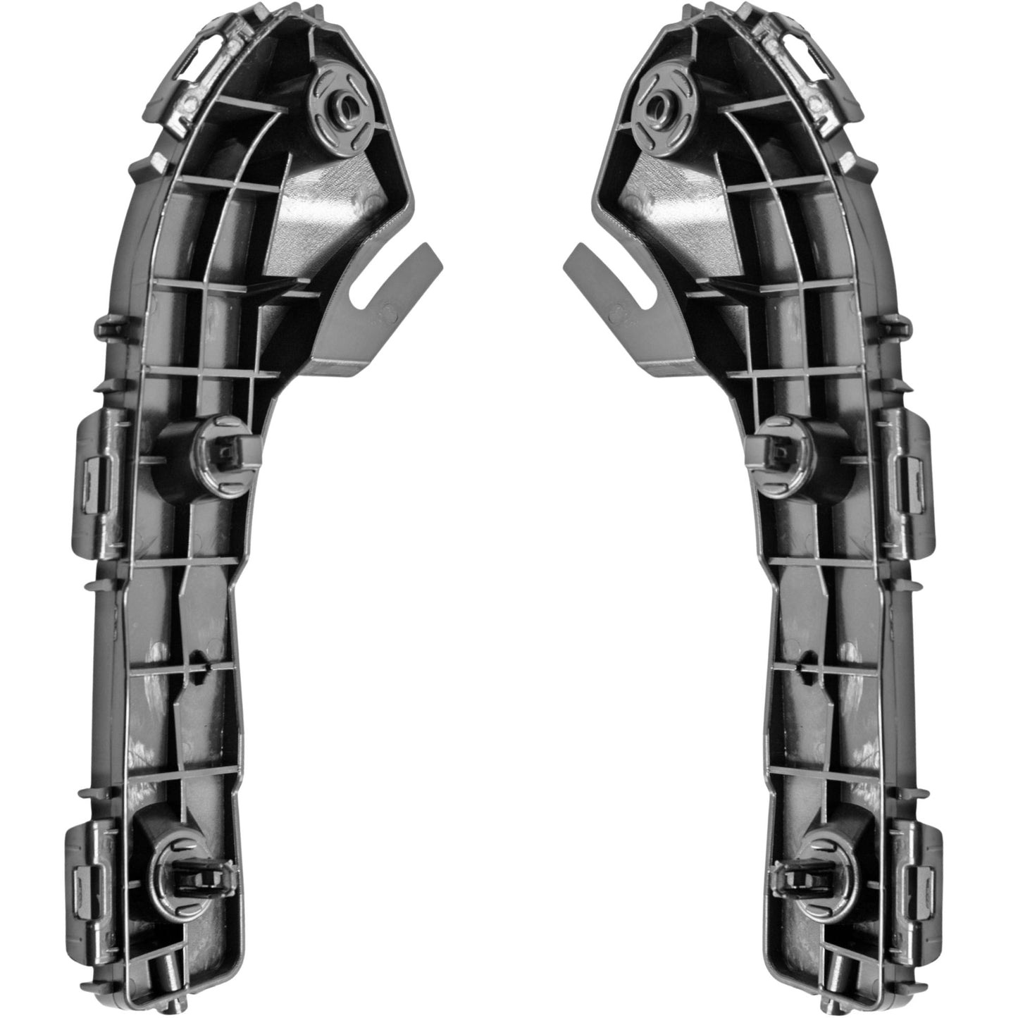 Bumper Cover Support Bracket Set Front Driver Side Left Passenger Side Right for 2016-2021 Lexus LX 570