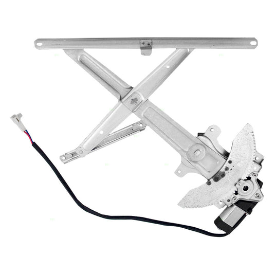 Brock Replacement Drivers Front Power Window Lift Regulator with Motor Assembly Compatible with 96-98 SUV 8572035110