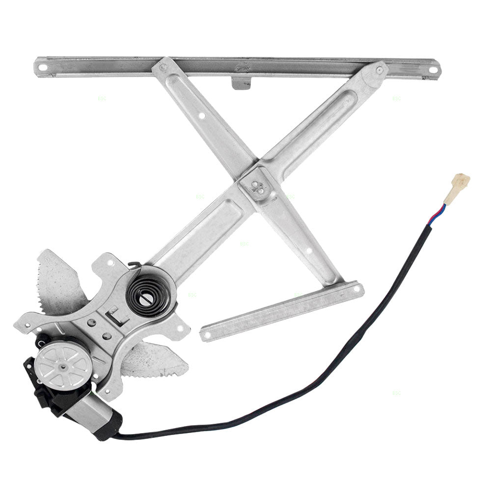 Brock Replacement Drivers Front Power Window Lift Regulator with Motor Assembly Compatible with 96-98 SUV 8572035110