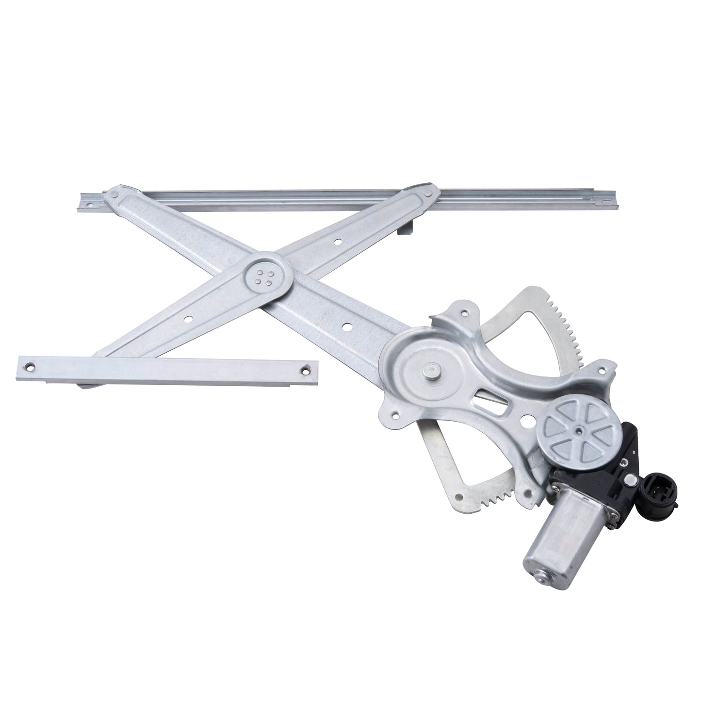 Brock Replacement Passengers Front Power Window Lift Regulator with Motor Assembly Compatible with 01-05 SUV 69801-42050