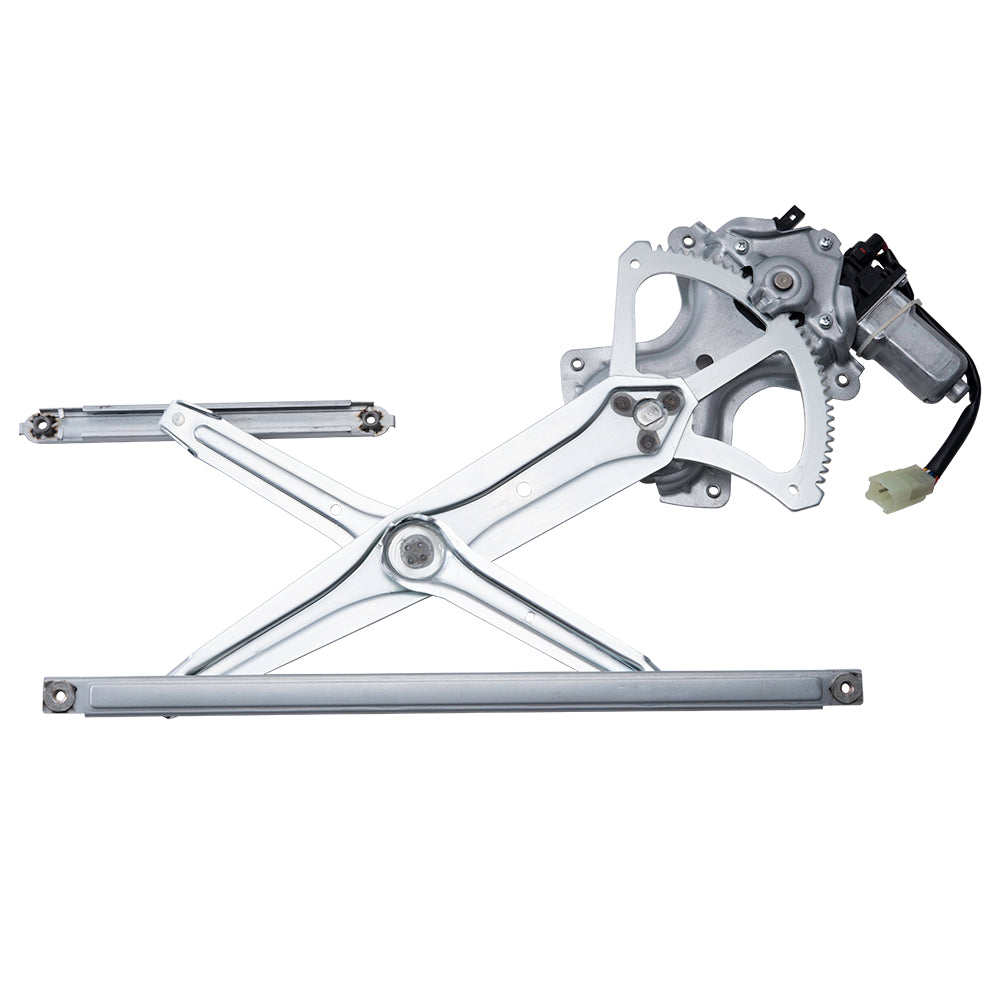 Brock Replacement Set Front Power Window Lift Regulators with Motors Compatible with 2006-2012 RAV4 Japan 69802-52080 69801-52080