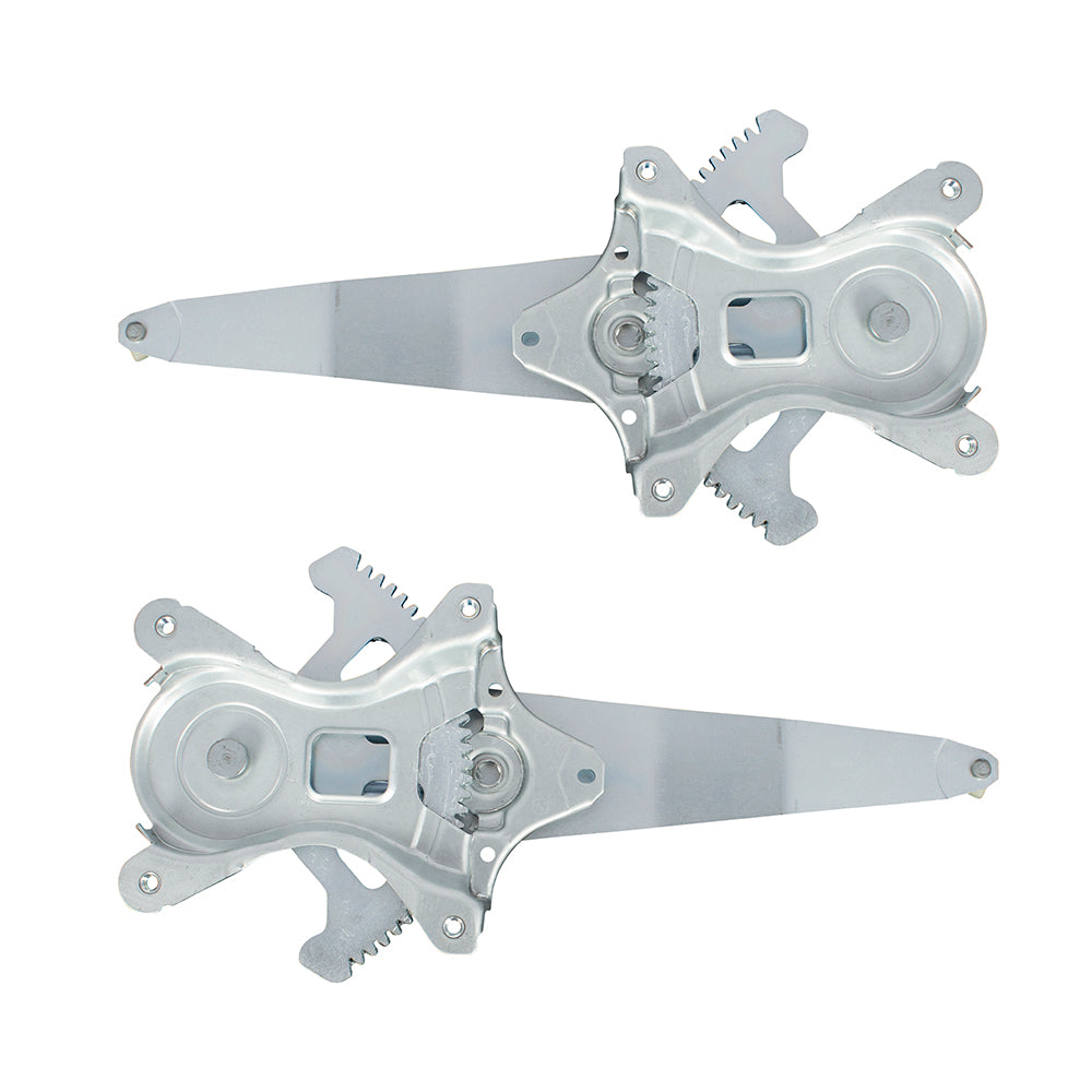 Brock Replacement Set Rear Power Window Regulators Compatible with 2001-2007 Highlander 2006-2007 Highlander Hybrid