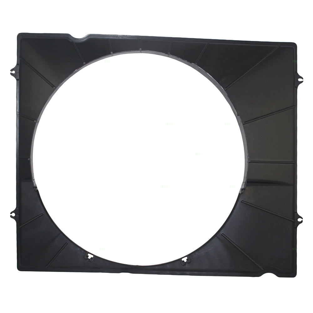 Brock Replacement Radiator Cooling Fan Upper Shroud Compatible with Sequoia Tundra Double Cab Pickup Truck 16711-0F030 TO3110141