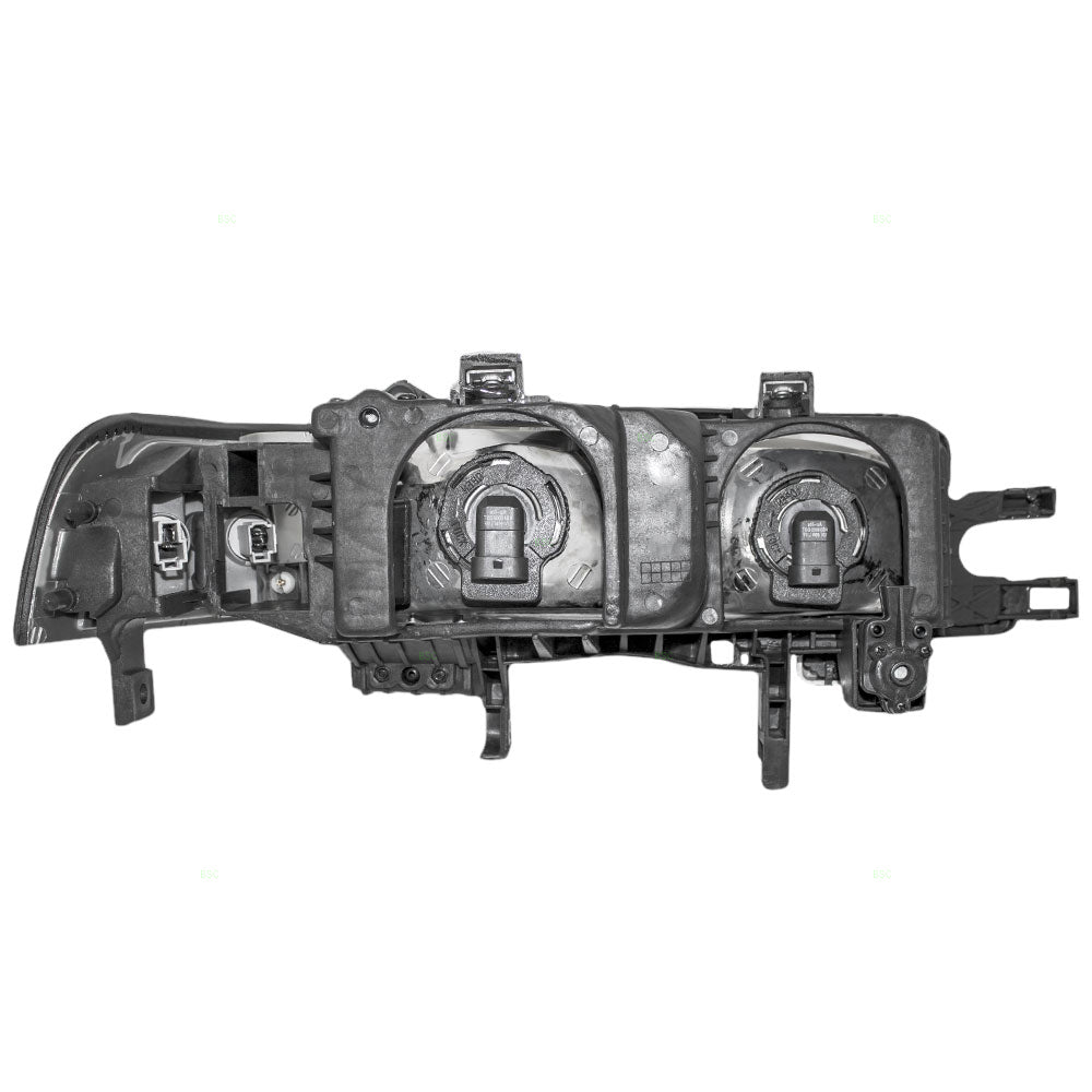 Brock Replacement Drivers Combination Headlight Headlamp Compatible with Accord 33150SM4A04