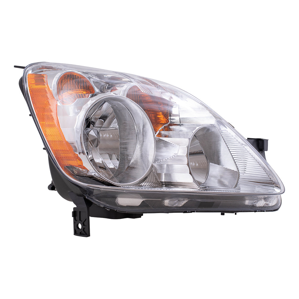 Fits Honda CR-V (Japan) 05 06 Passengers Headlight Lens Assembly 33101S9AA11