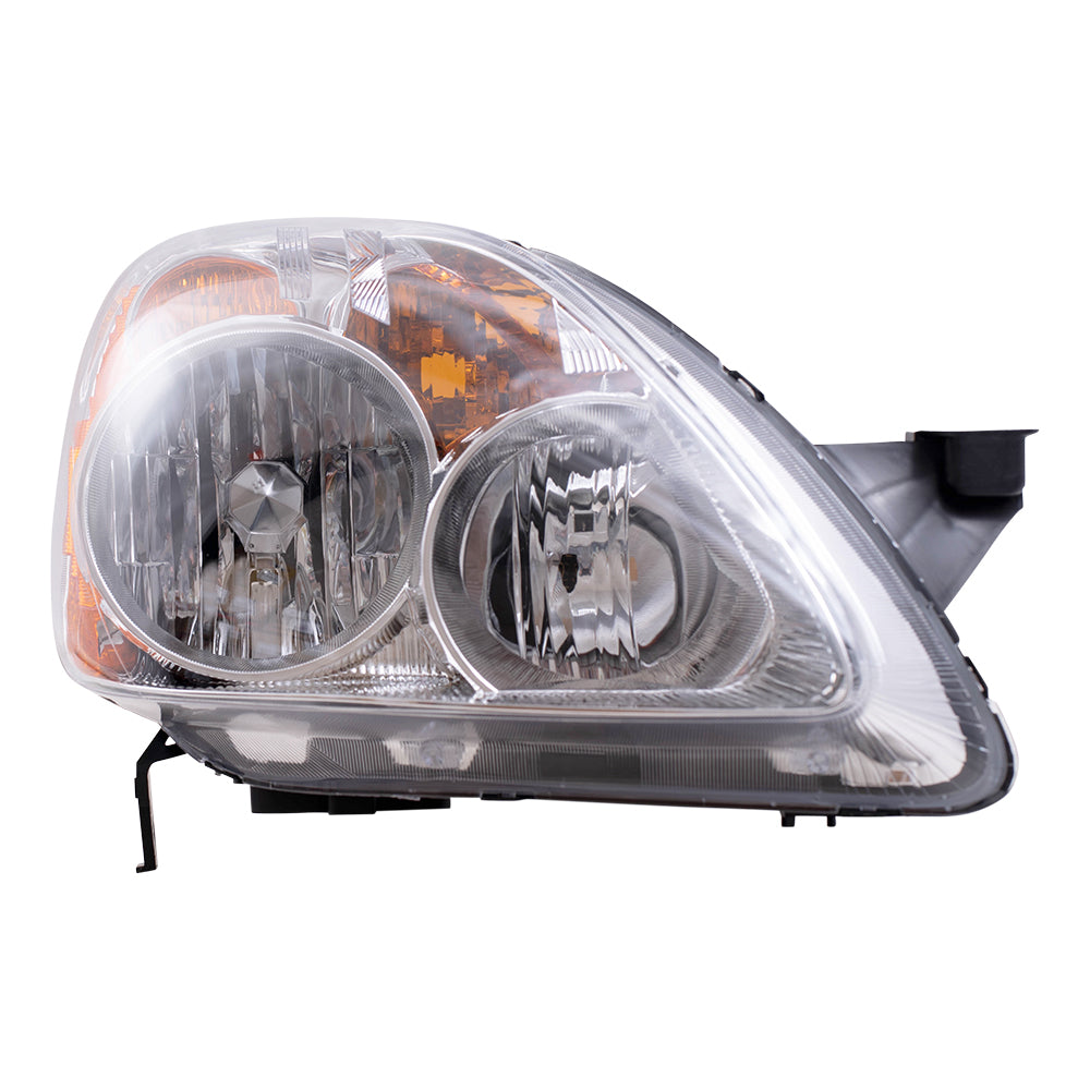 Fits Honda CR-V (Japan) 05 06 Passengers Headlight Lens Assembly 33101S9AA11