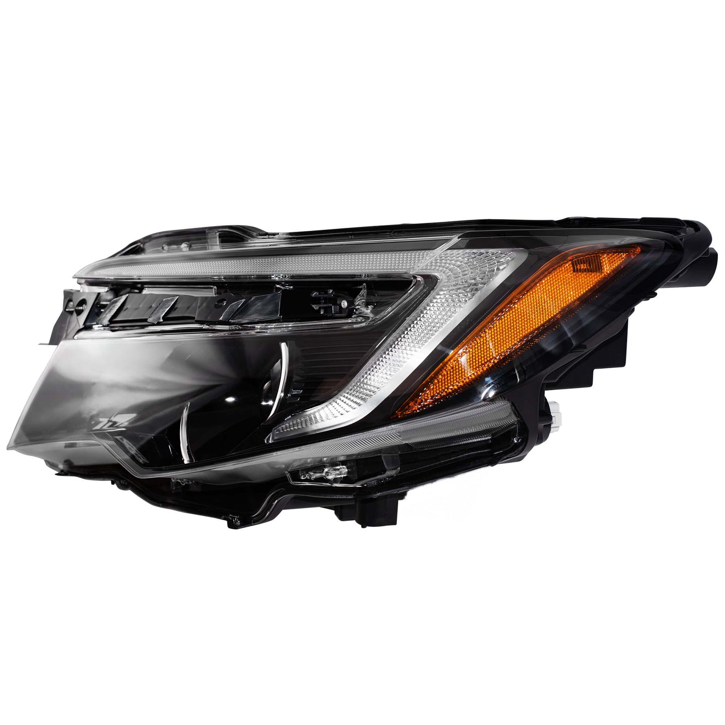 CAPA Certified Halogen Combination Headlight Assembly Without Daytime Running Lights Passenger Side Right For 2016-2018 Honda Pilot LX 2017-2020 Honda Ridgeline