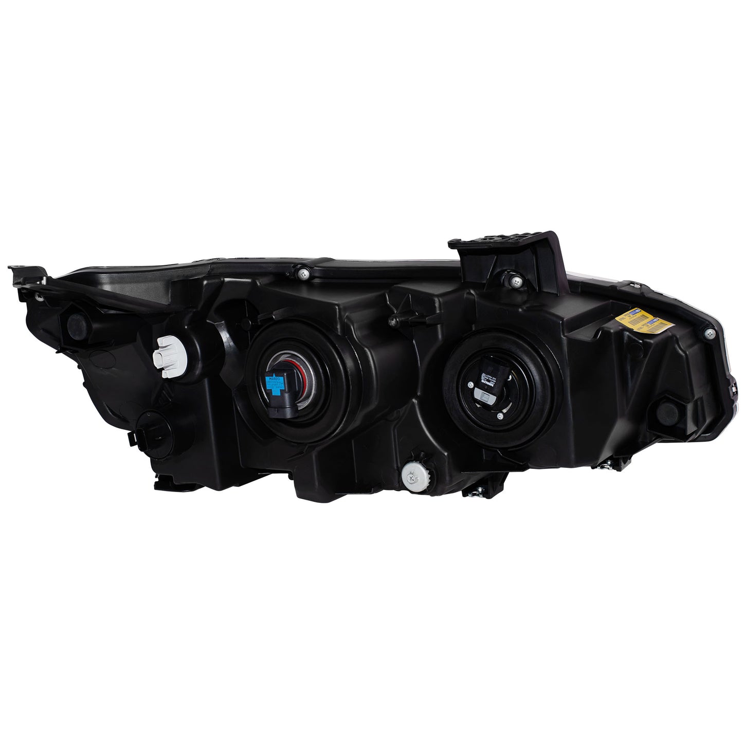 CAPA Certified Halogen Combination Headlight Assembly With Black Bezel Driver Side Left For 2019-2021 Honda Civic