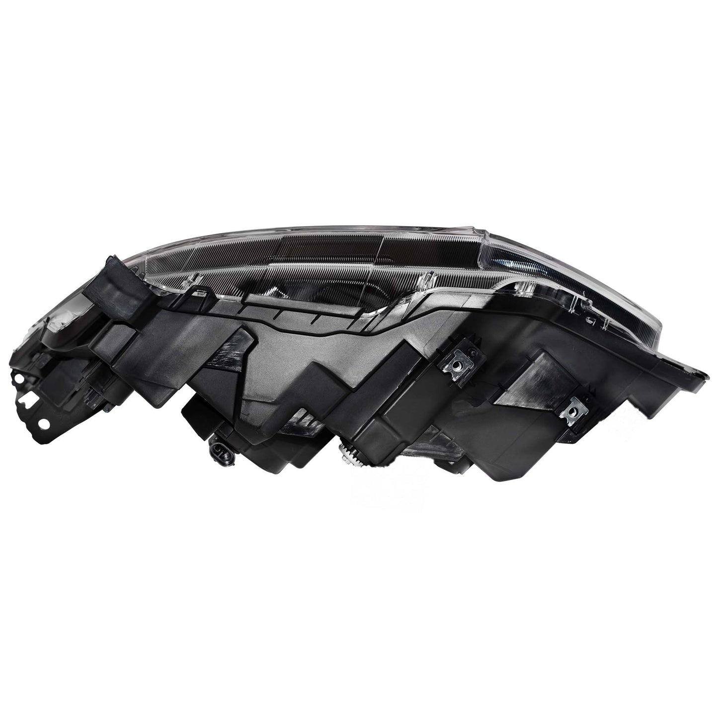 CAPA Certified Halogen Combination Headlight Assembly With Black Bezel Passenger Side Right For 2019-2021 Honda Civic