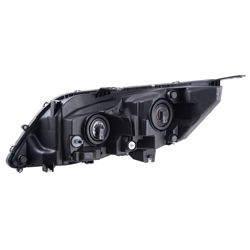 2018-2023 Honda Odyssey Halogen Combination Headlight Assembly With Daytime Running Light Set LH+RH