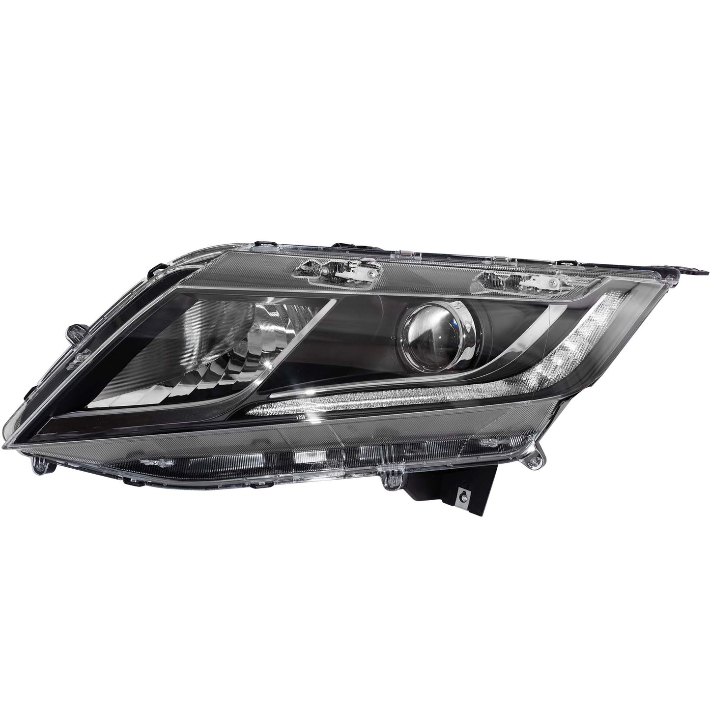 CAPA Certified Halogen Combination Headlight Assembly With LED Daytime Running Lights Driver Side Left For 2018-2020 Honda Odyssey