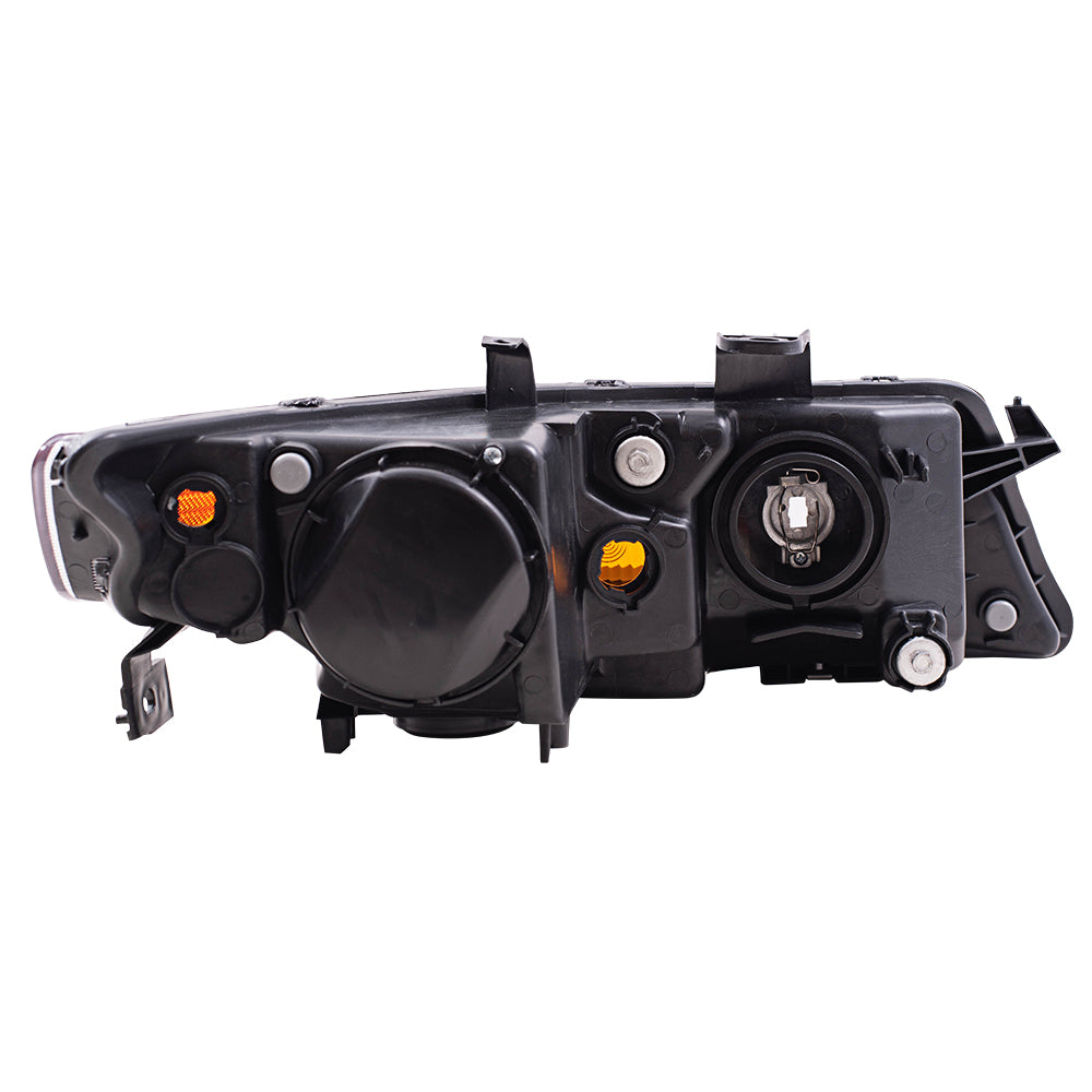 Fits Acura TSX 04 05 Passengers HID Headlight Assembly - Lens w/ Black Housing