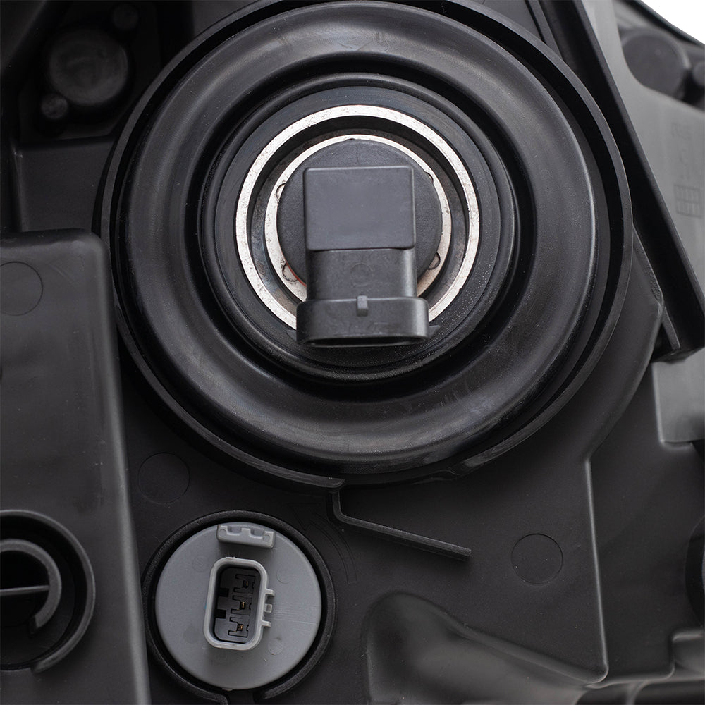 Brock Replacement Driver Halogen Headlight Compatible with 16-17 Accord Sedan