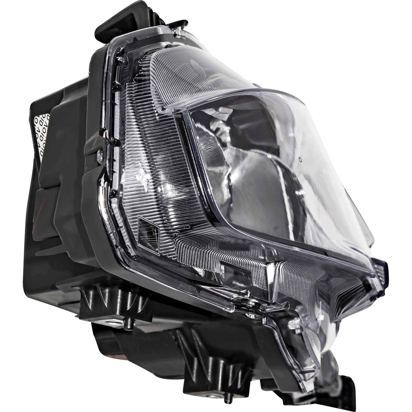 CAPA Certified Halogen Combination Headlight Assembly With Chrome Bezel Driver Left For 2016-2020 Honda Civic Sedan 2016-2019 Honda Civic Coupe 2017-2018 Honda Civic Hatchback