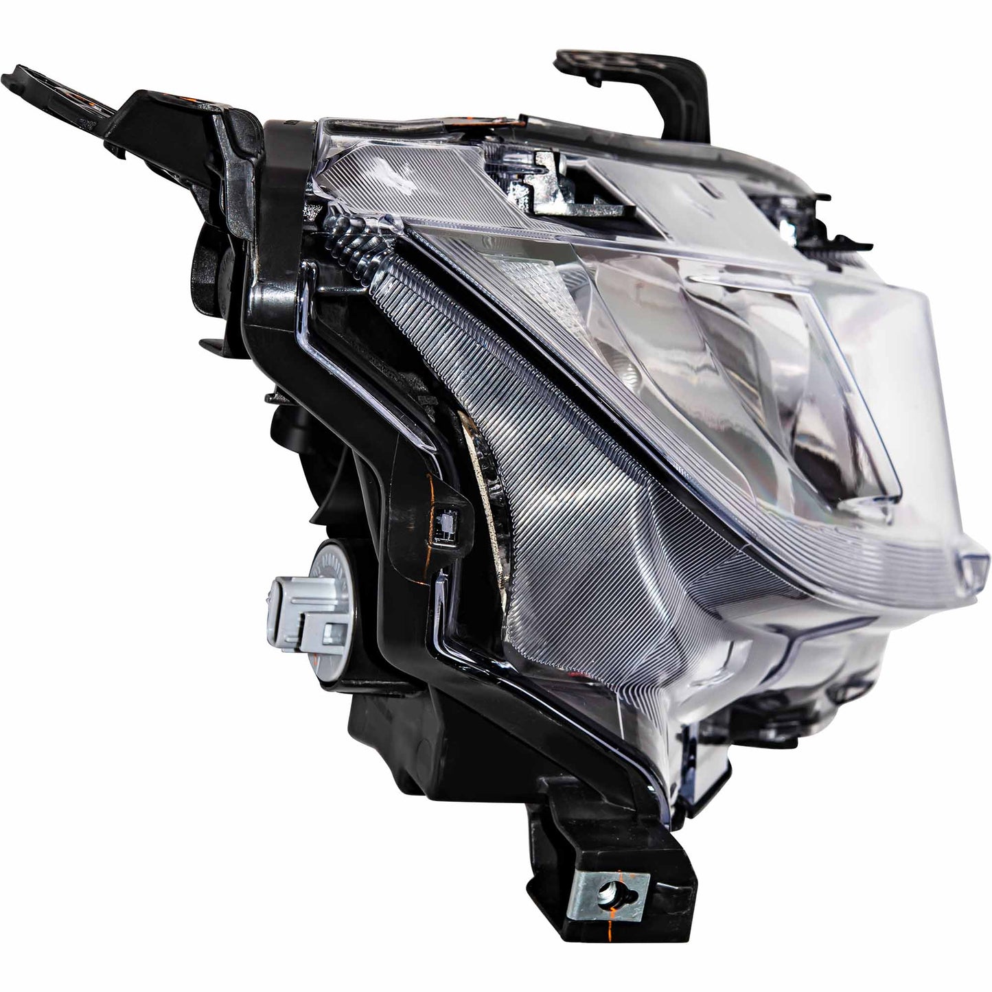 CAPA Certified Halogen Combination Headlight Assembly With Chrome Bezel Passenger Right For 2016-2020 Honda Civic Sedan 2016-2019 Honda Civic Coupe 2017-2018 Honda Civic Hatchback