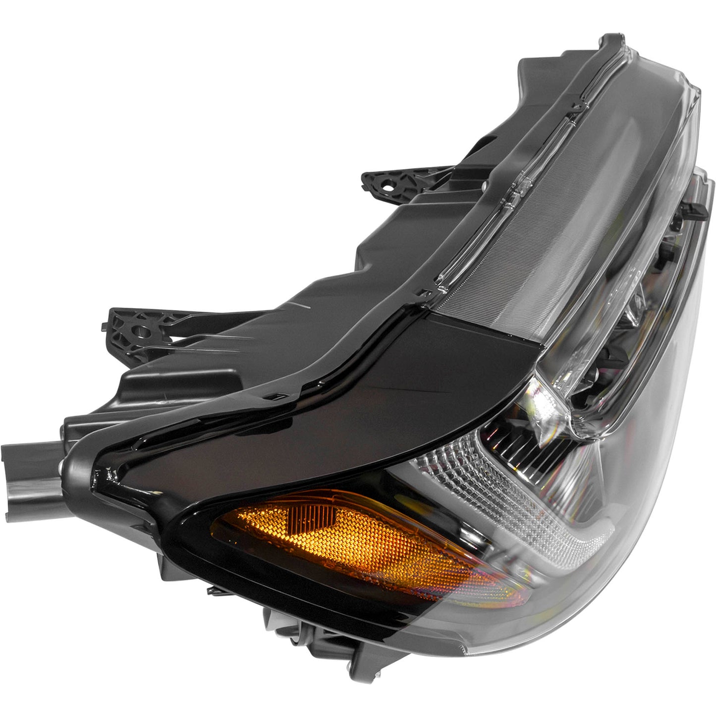 LED Combination Headlight Assembly With 5 Pin Connector Set Driver Side Left Passenger Side Right For 2021-2025 Honda Ridgeline EX-L/RTL/Sport Without Automatic High Beams