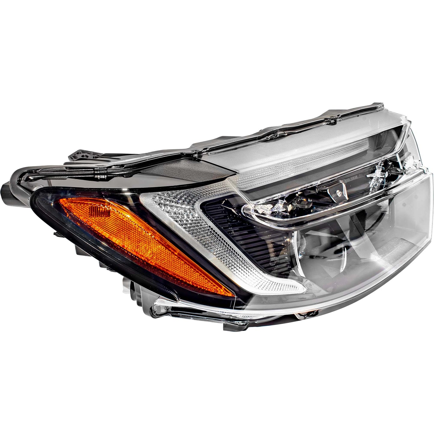 LED Combination Headlight Assembly Passenger Side Right For 2021-2025 Honda Ridgeline Black Edition/RTL-E/Touring With 7 Pin Connector 2022-2025 Honda Passport With 7 Pin Connector