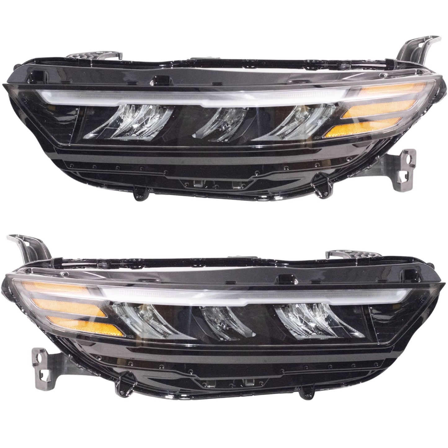 LED Combination Headlight Assembly 2 Piece Set Driver Side Left Passenger Side Right For 2023-2025 Honda Accord 2023-2025 Honda Accord Hybrid