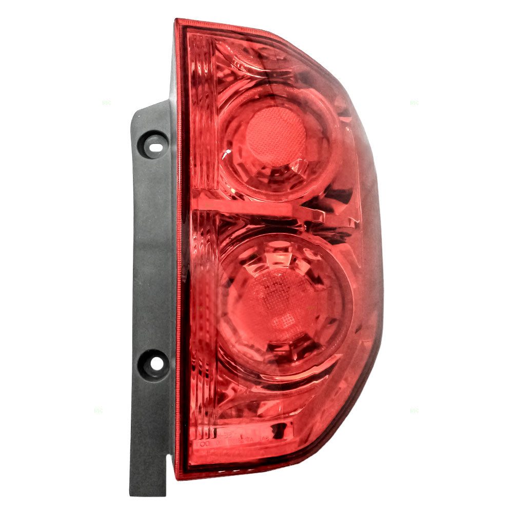Brock Replacement Passengers Taillight Tail Lamp Compatible with 03-05 SUV 33501S9VA01