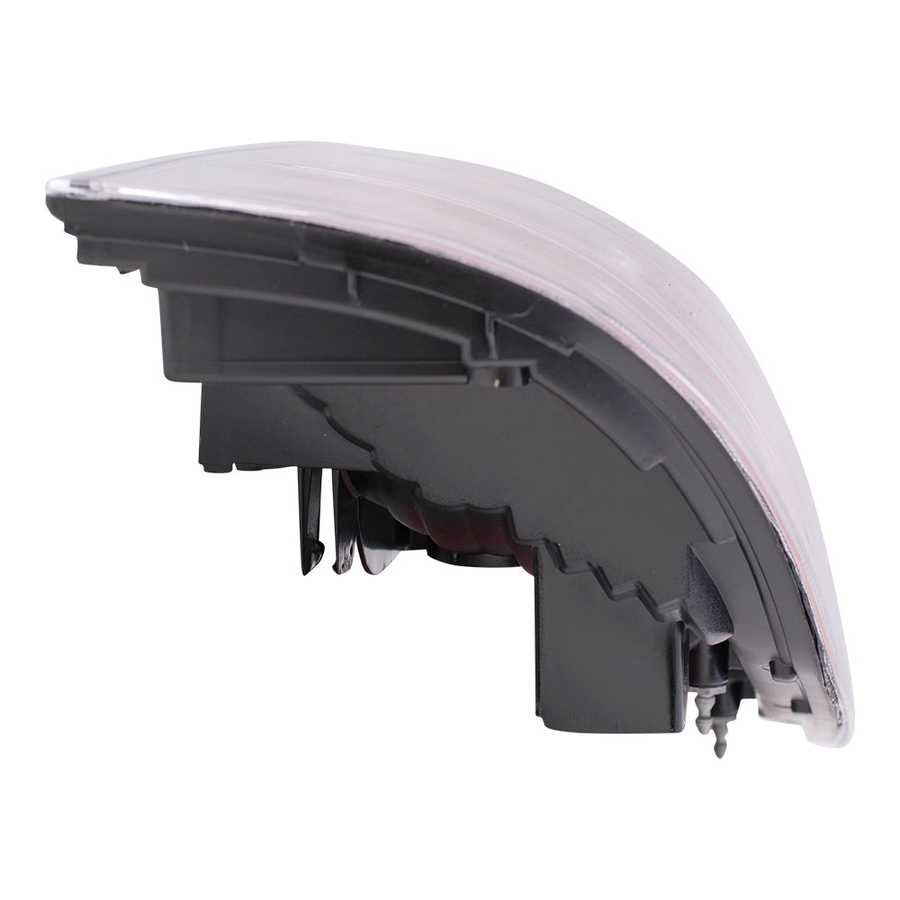 Brock Replacement Driver and Passenger Taillights Tail Lamps Compatible with 06-08 Pickup Truck 33551SJCA01 33501SJCA01