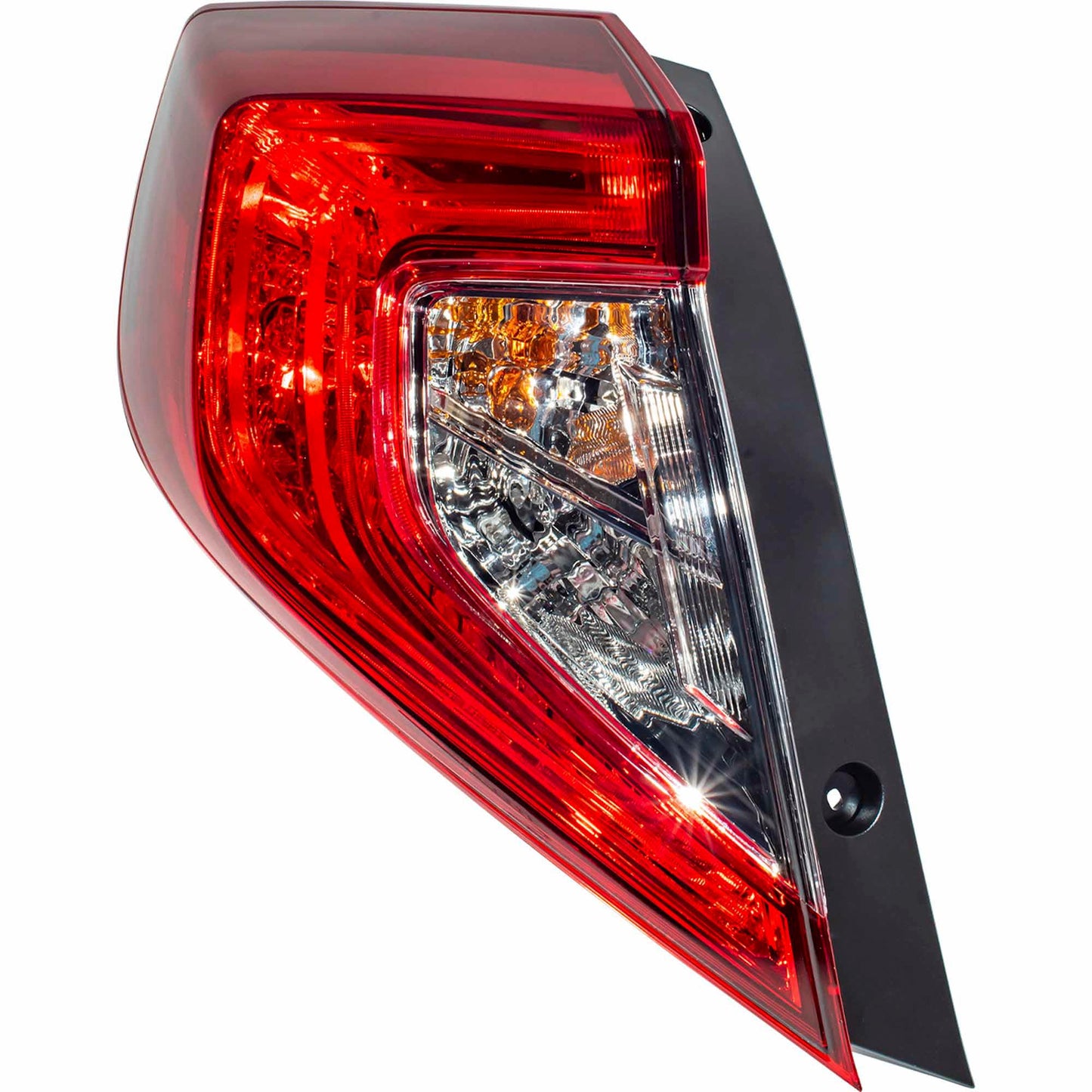 CAPA Certified Combination Tail Light Assembly Body Mounted Driver Left For 2016-2021 Honda Civic Sedan