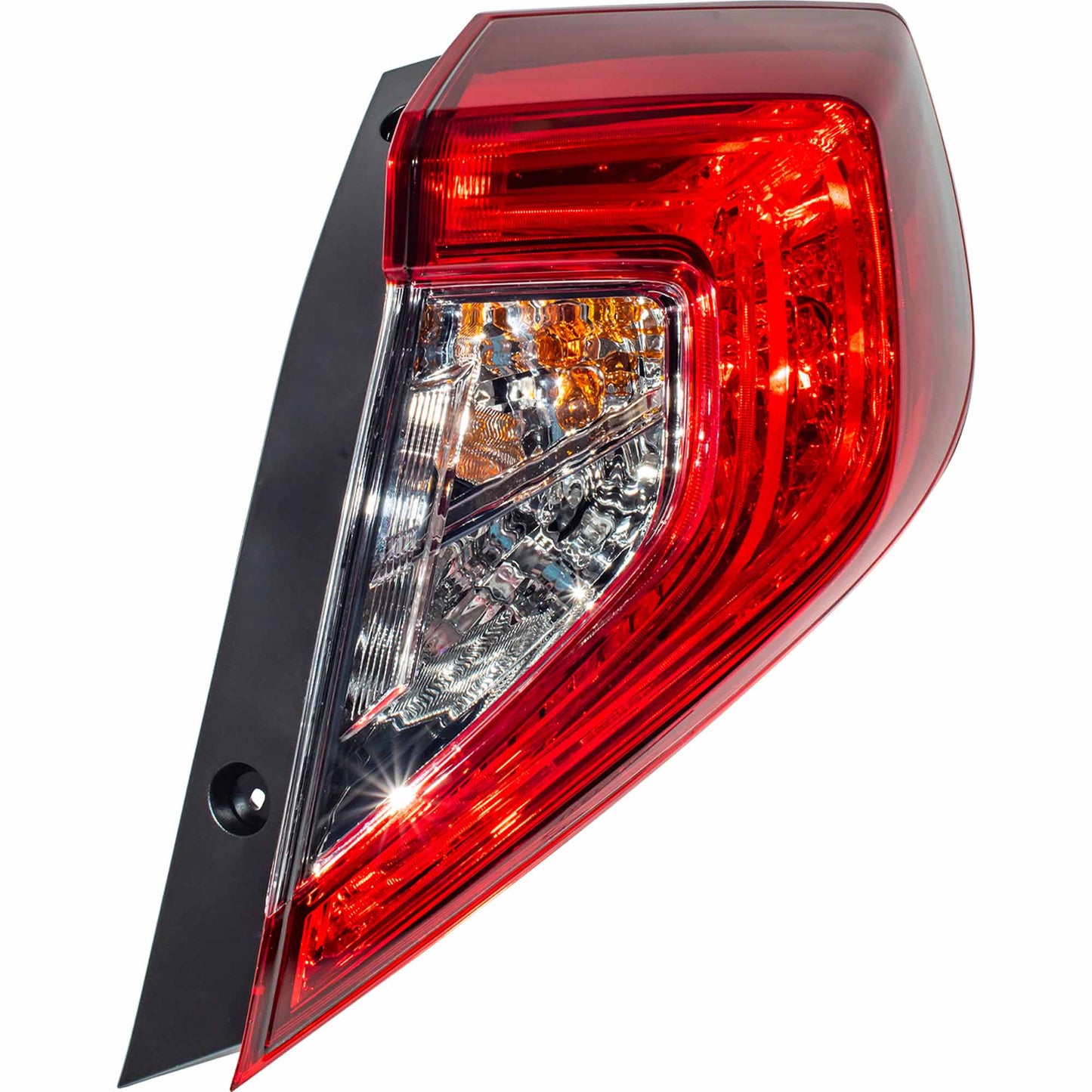 CAPA Certified Combination Tail Light Assembly Body Mounted Passenger Right For 2016-2021 Honda Civic Sedan