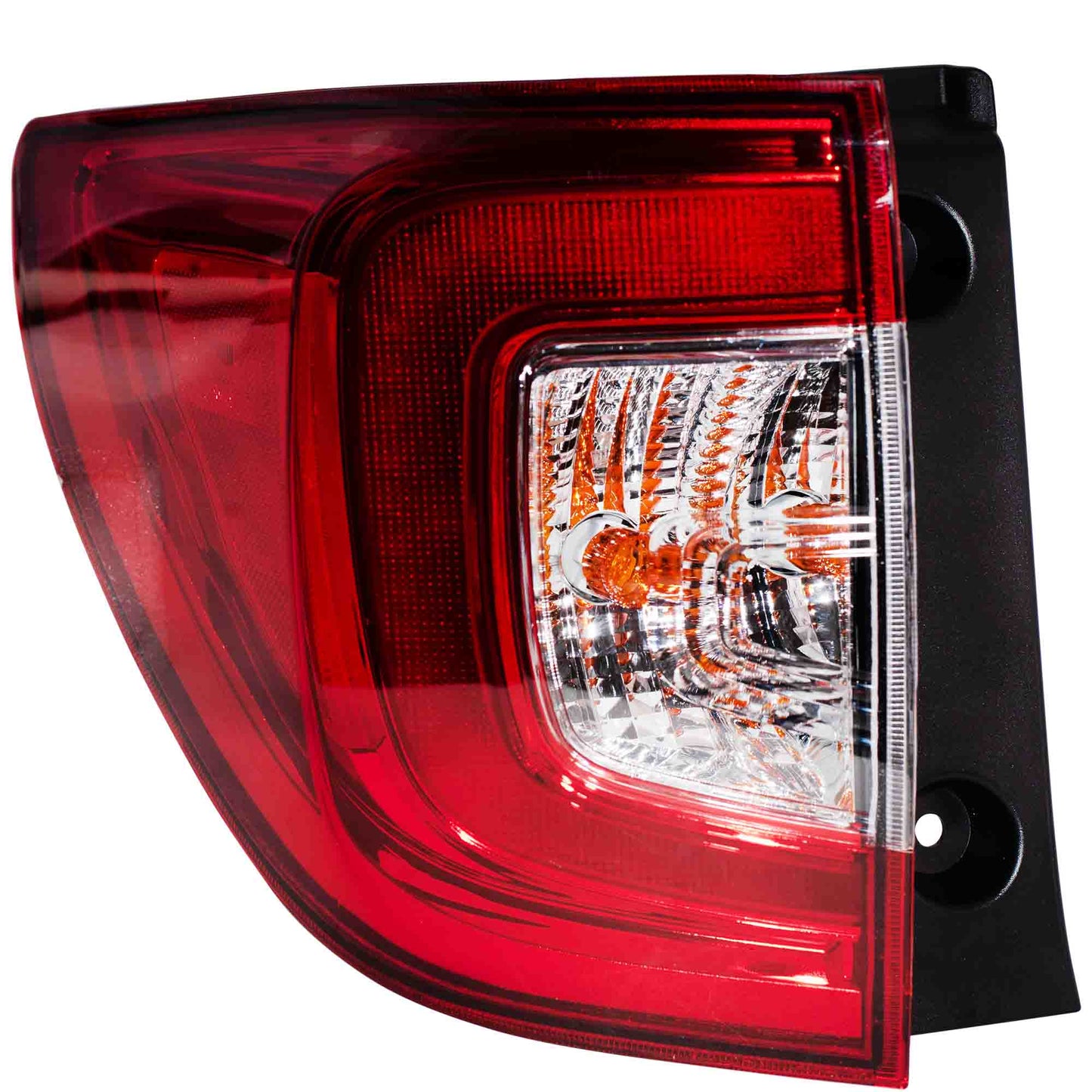CAPA Certified Tail Light Assembly Body Mounted Driver Side Left For 2019-2022 Honda Pilot Elite/EX/EX-L/Special Edition/Touring