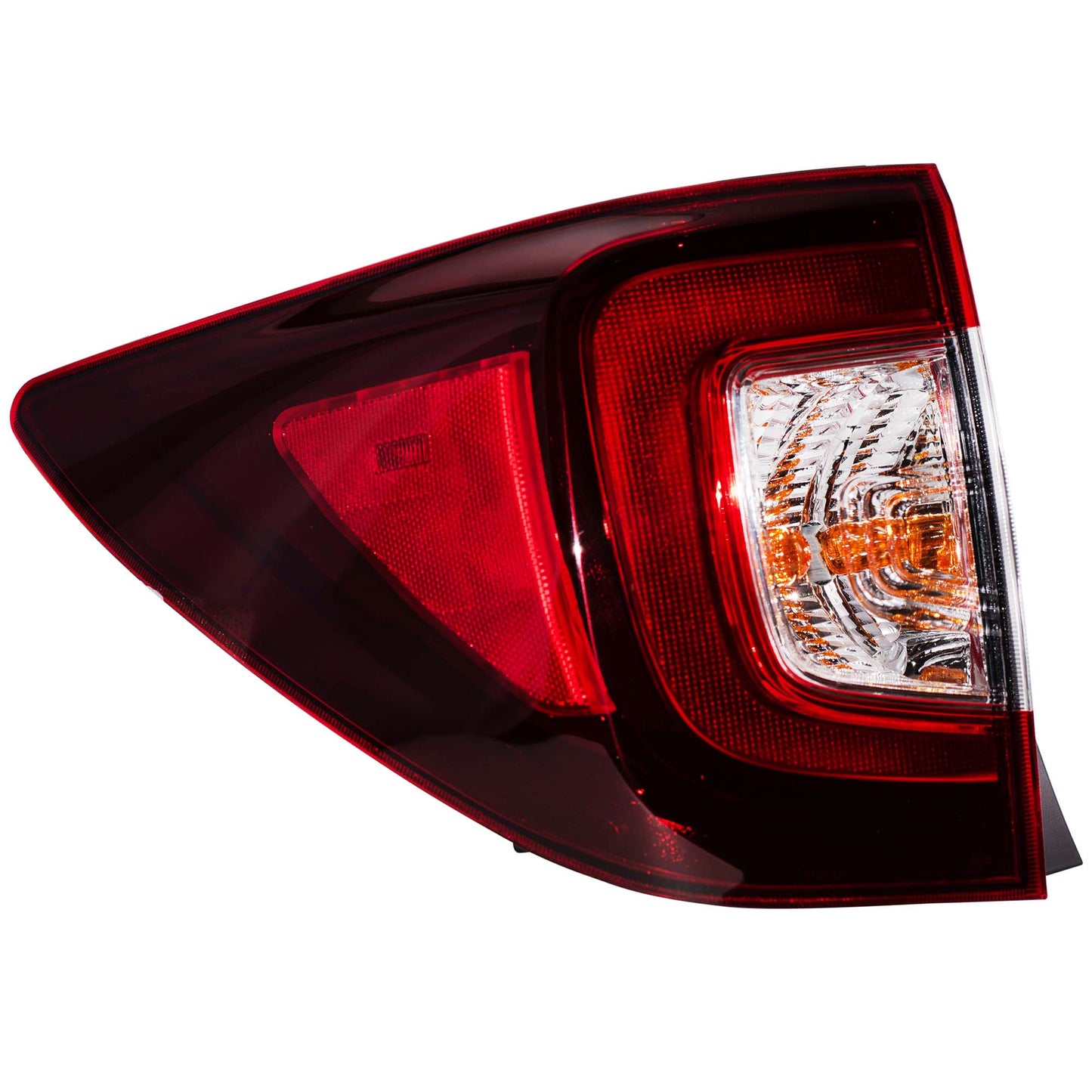 CAPA Certified Tail Light Assembly Body Mounted Driver Side Left For 2019-2022 Honda Pilot Black Edition/Sport/TrailSport 2022-2025 Honda Passport Black Edition/TrailSport
