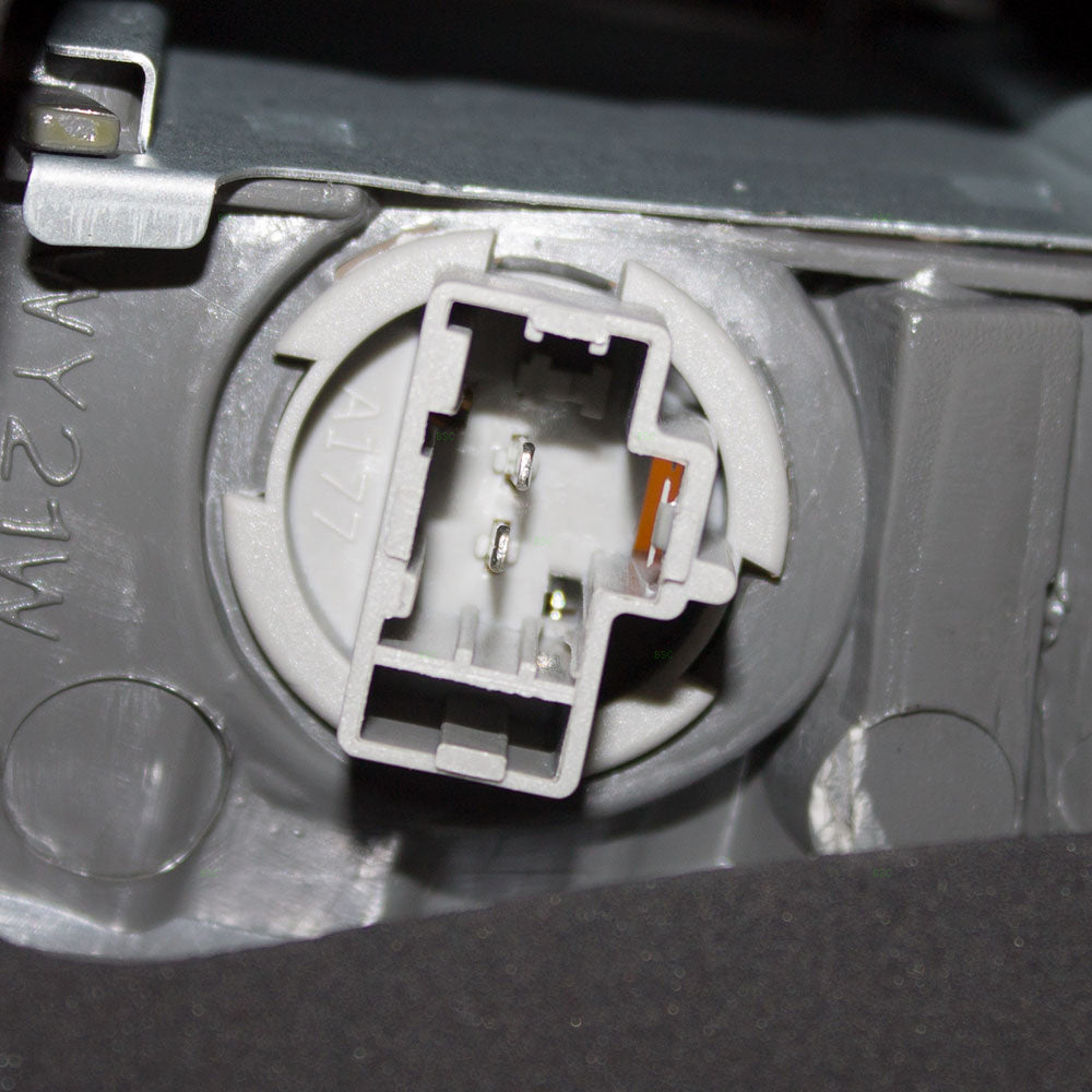 Brock Replacement Driver and Passenger Taillights Tail Lamps Compatible with 03-04 Accord 33551-SDA-A01 33501-SDA-A01