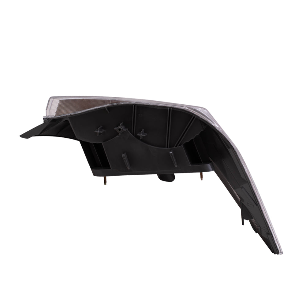 Brock Replacement Driver and Passenger Taillights Tail Lamps Compatible with 08-12 Accord 33550TA0A01 33500TA0A01